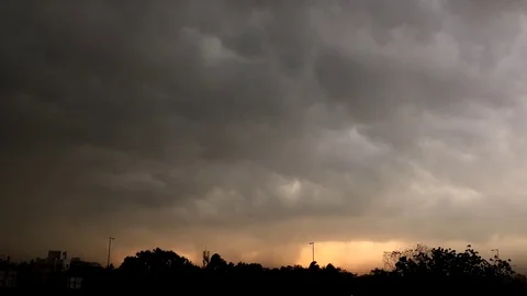 Monsoon sky in Timelapse video Stock Footage 88314975