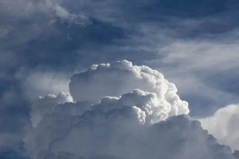 Monsoon Thunderhead Close-up Fotos de archivo