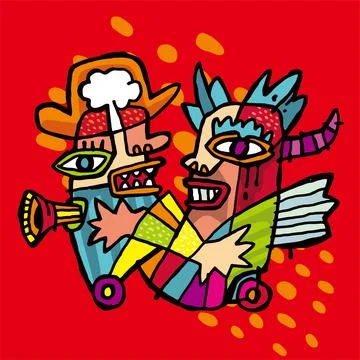 Monsta 6 Stock Illustration