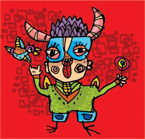 Monsta Stock Illustration