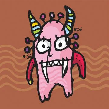 Monsta Stock Illustration