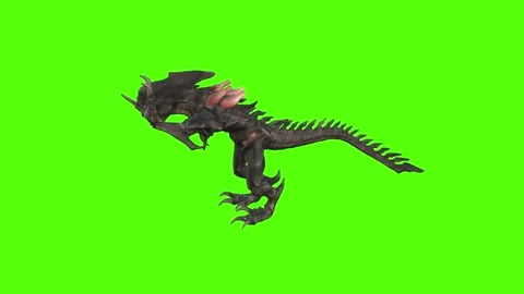 Monster Attack Claws Green Screen Animation 4k Rendering Видео 262699604