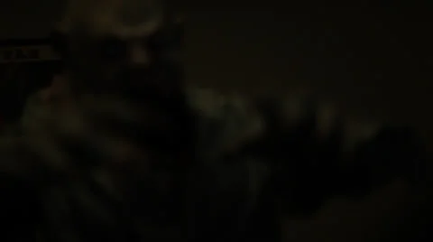 Monster Attacks Stock Footage 38934760