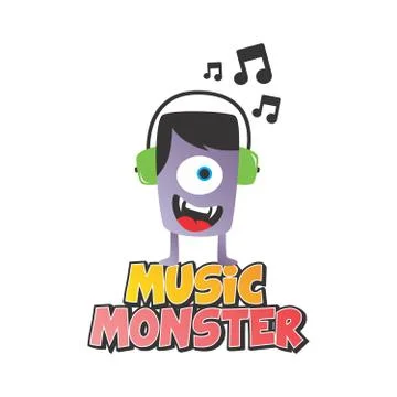 Monster character Ilustración de archivo