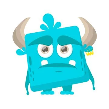 Monster character Stock Illustration