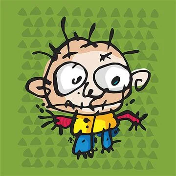 Monster child Stock Illustration