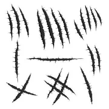 Monster claw Stock Illustration