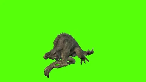 monster Claws Attack Green Screen Animat... | Stock Video | Pond5