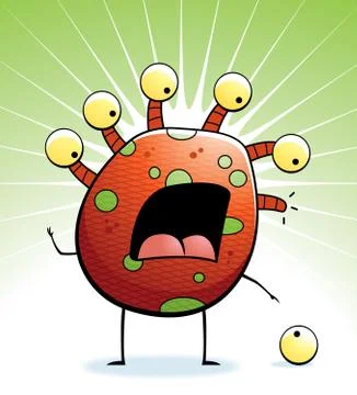 Monster Eye Stock Illustration