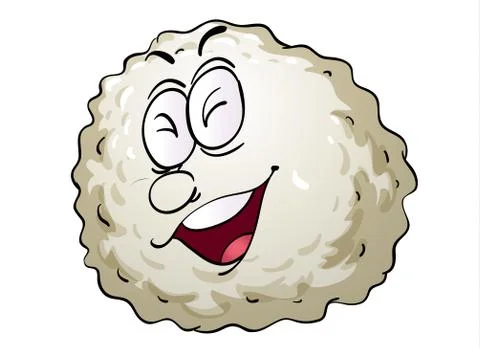 A monster face Stock Illustration