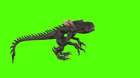 Monster Getting Hit Green Screen Animation 4k Rendering 動画素材 262699500
