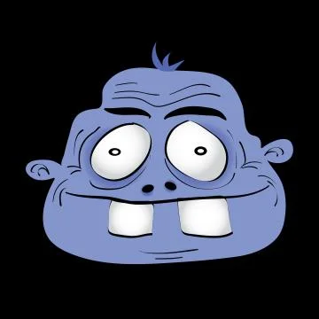 Monster head Stock Illustration