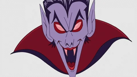 Monster Heads - Seamless Animation Loop Stock Footage 284863084