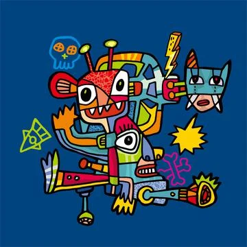 Monster Stock Illustration