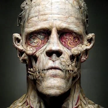 THE MONSTER Stock Illustration