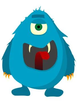 Monster illustration Stock Illustration