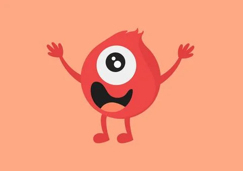 Monster illustration Stock Illustration