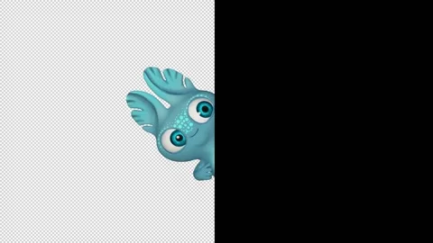 Monster presentation logo Video Loop and Alfa Channel 库存影片 163288165