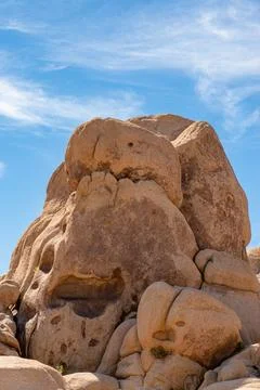 Monster in the rocks Stock Photos