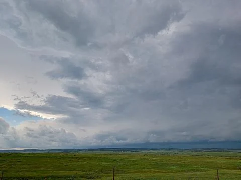 Monster Tornado-Making Thunderstorm Foto stock
