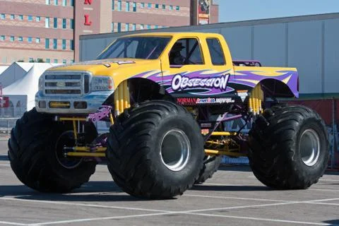 Monster truck obsession Stock Photos