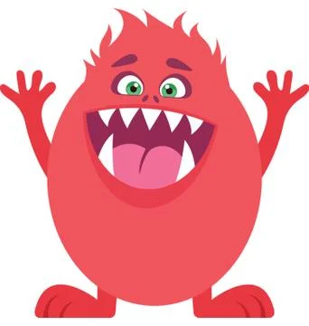 Monster Vector Icon Stock Illustration