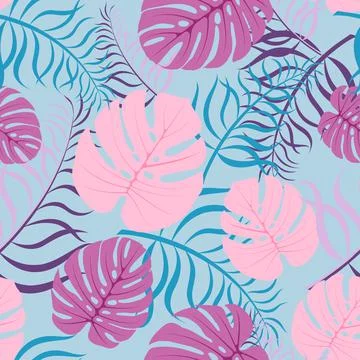 Monstera vector Stock Illustration