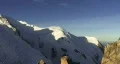 Mont Blanc mountain pan HD Footage