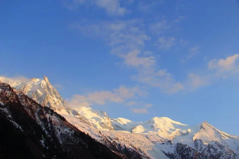 Mont Blanc moutains timelapse Vídeos de archivo 41047751