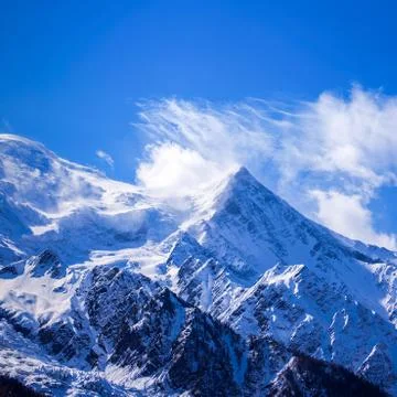 Mont Blanc. Stock Photos