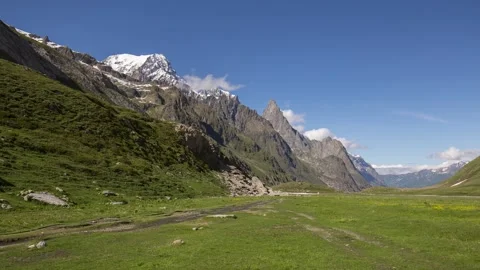 Mont Blanc, Timelapse Video stock 233466566