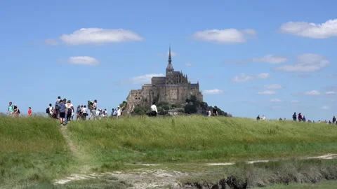 Mont Saint Michel Stock Footage 220877270