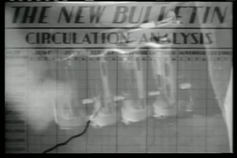 Montage of newspaper headlines Stock Footage 11353072