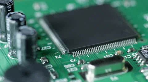 Montage of PCB close ups Vídeo Stock 10760776