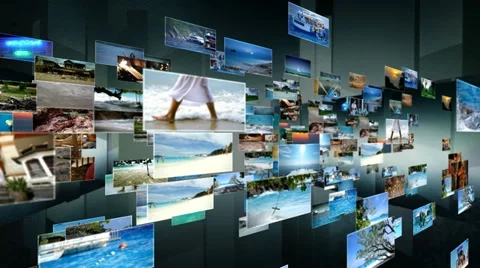 Montage Vacation 2 動画素材 10855412