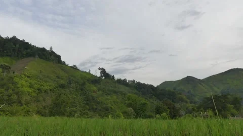 Montain view timelapse Stock Footage 131977037