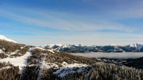 Montana Mountain Range 2 Stock Footage 109296022