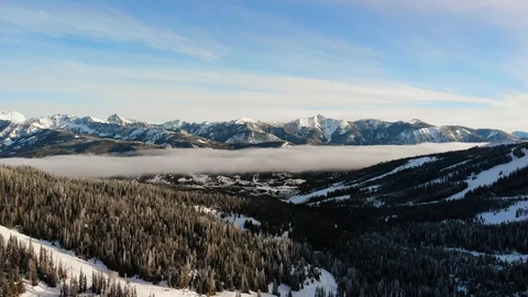 Montana Mountain Range Stock Footage 109296033