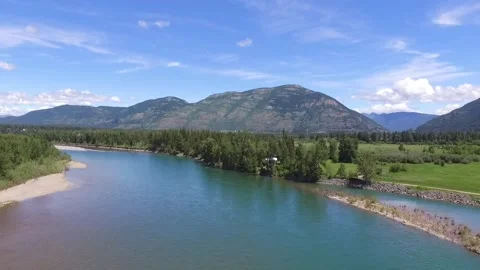 Montana Mountains Stock Footage 164929171
