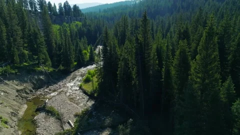 Montana River Stock Footage 235126833