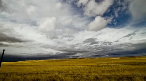 Montana Spring Time Lapse - fixed Stock Footage 10837017