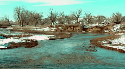 Montana Stream Stock Footage 38168588