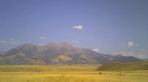 Montana Summer Sunset Stock Footage 40975464