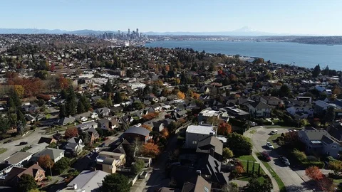 Montavista Seattle  Stock Footage 120064634