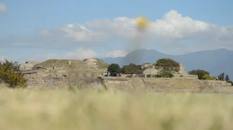 Monte Alban ruins Stock-Footage 10734610