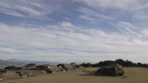 Monte Alban Ruins Video stock 84833844