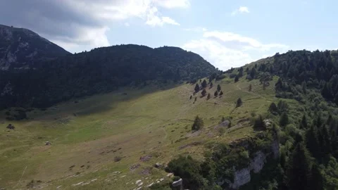 Monte Baldo Wanderweg Video stock 201302435