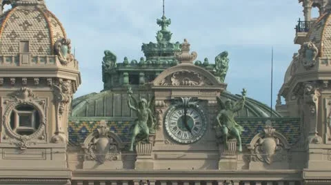 Monte Carlo Casino Stock Footage 12585802