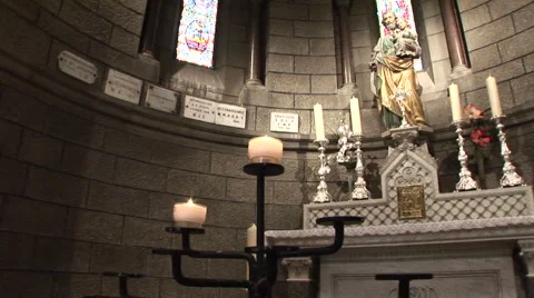 Monte Carlo Cathedral Stock Footage 936615