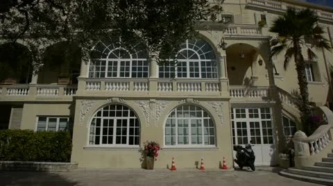 Monte carlo city hall 7 Stock Footage